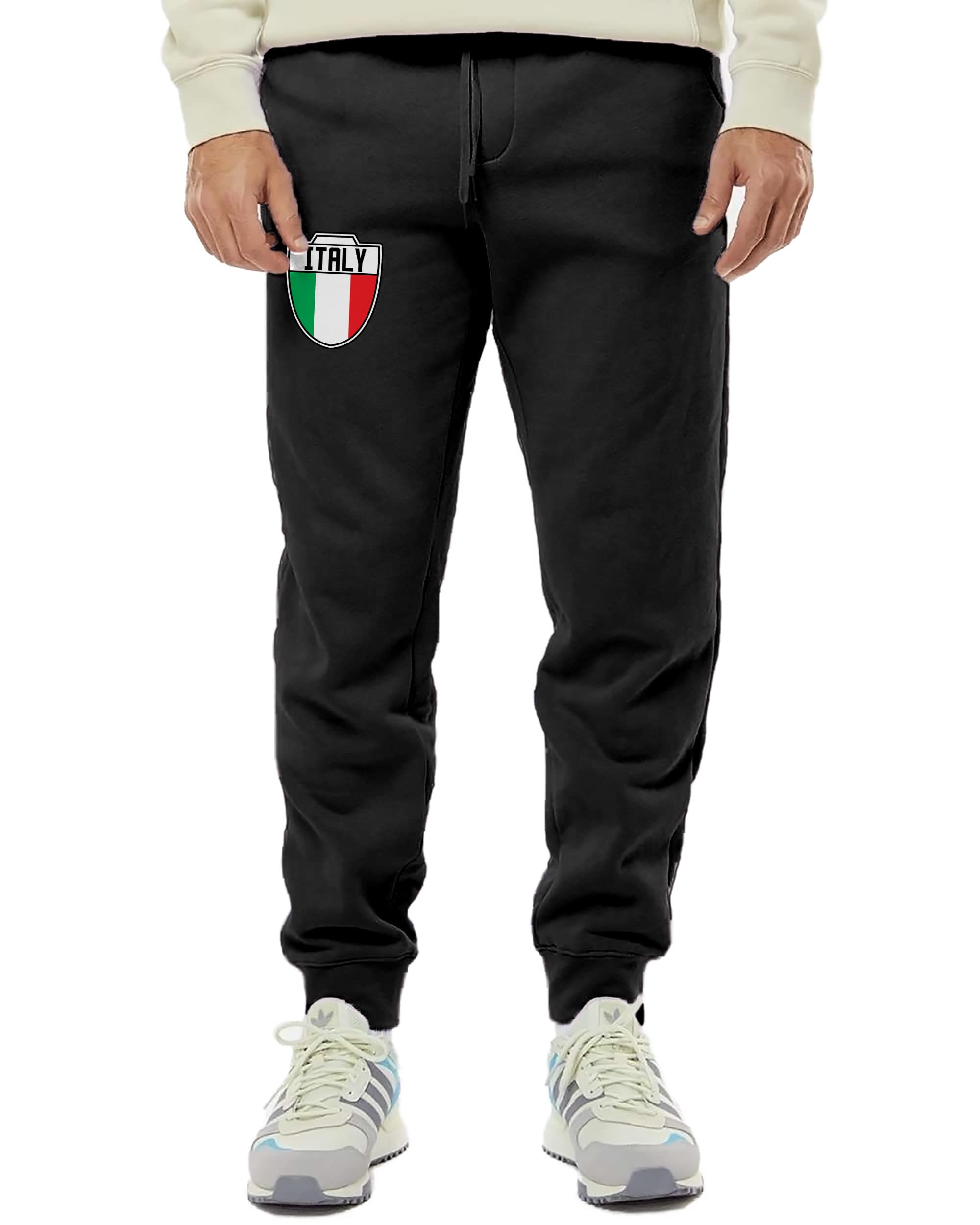 Official Italy National Football Team Jersey - Forza Italia Unisex Long Sleeve Soccer Shirt Charcoal Large Perfect For Matches Fan Events Casual Wear