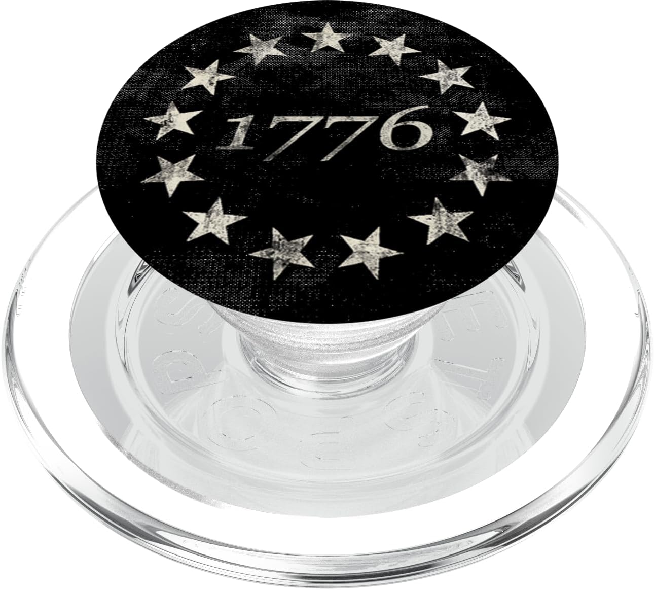 13 Star Flag Betsy Ross Distressed American Flag 1776 PopSockets PopGrip for MagSafe