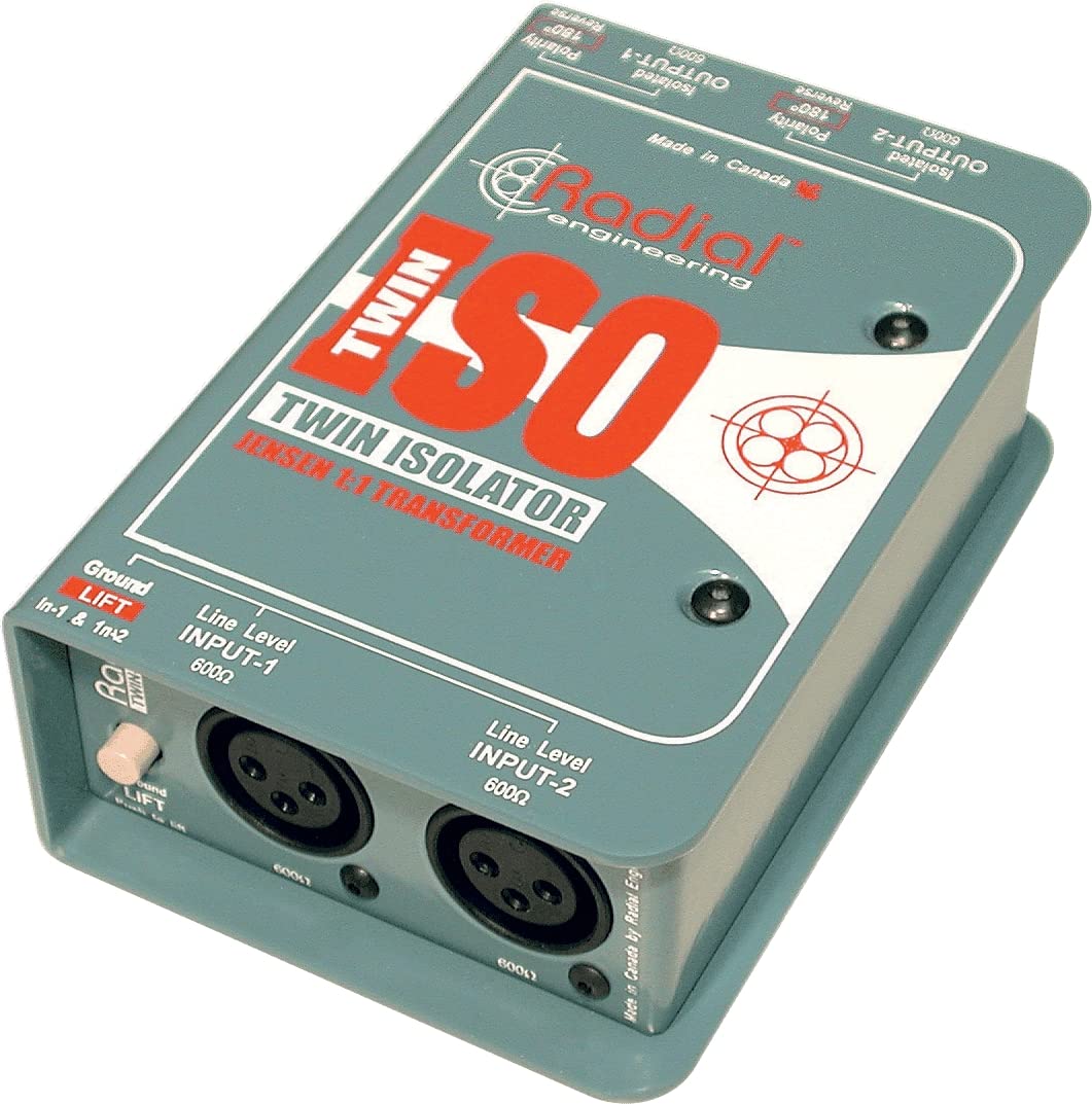Amazon.com: Radial TWIN ISO Passive Line-Level Isolator