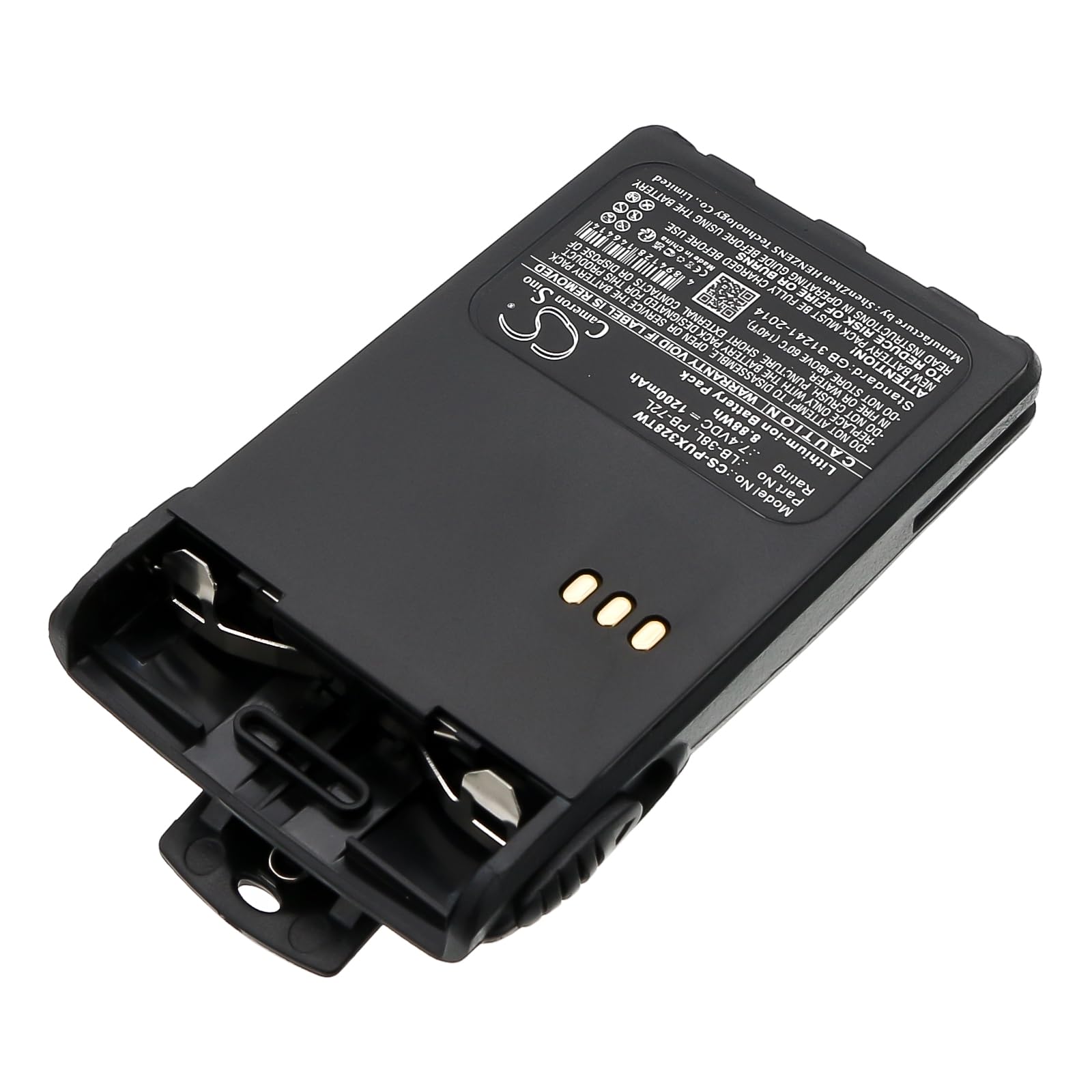 TECHTEK Batteria 1200mAh compatibile con Midland CT-32, CT-710, CT200, CT210, CT400, CT410, G14, PR-2216