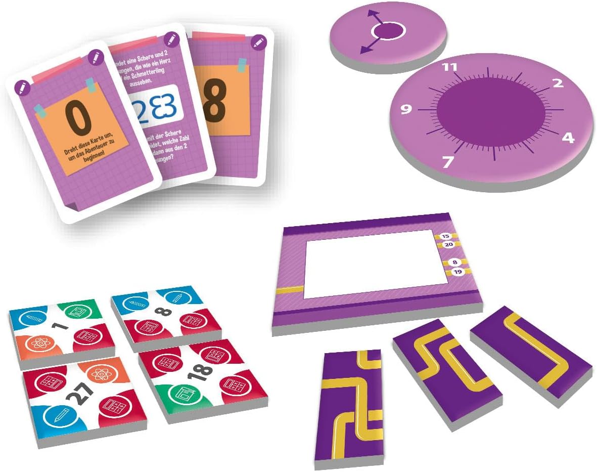 Clementoni Board Games, Escape Game - School, 8-99 years - 56074
