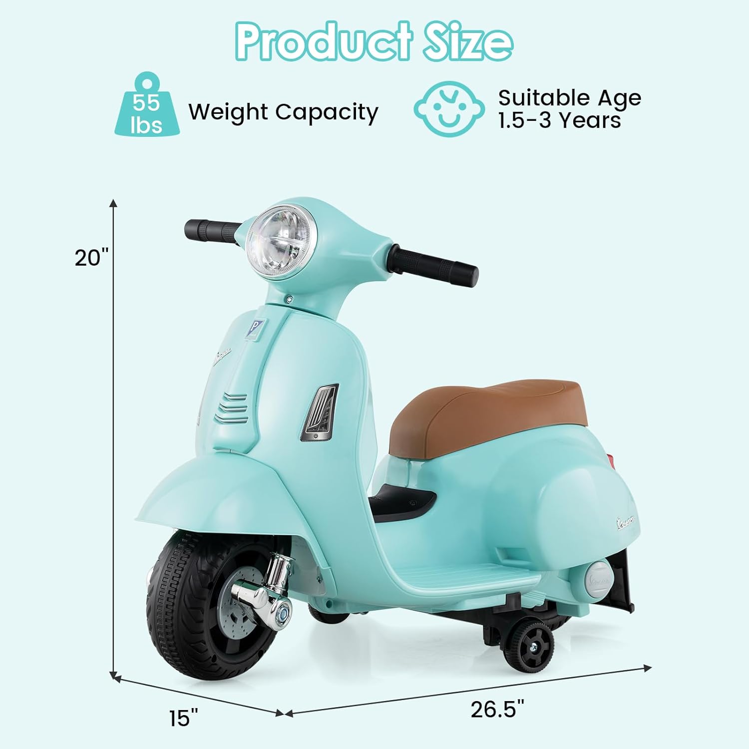 Produktuaren neurriak eta pisu-ahalmena