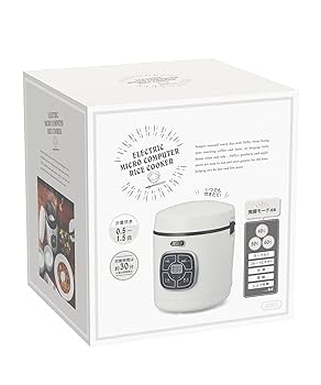 Amazon | 【Toffy/トフィー】 マイコン炊飯器 K-RC2 (アッシュ