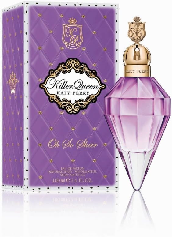 Katy Perry Killer Queen Oh So Sheer Eau de Parfum Spray for Women, 3.4 Ounce