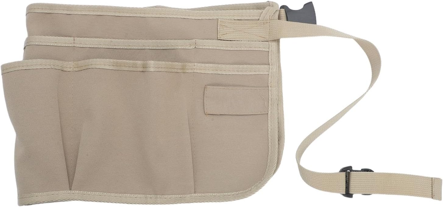 Delantal de cintura impermeable y ajustable con 12 bolsillos miniatura 1