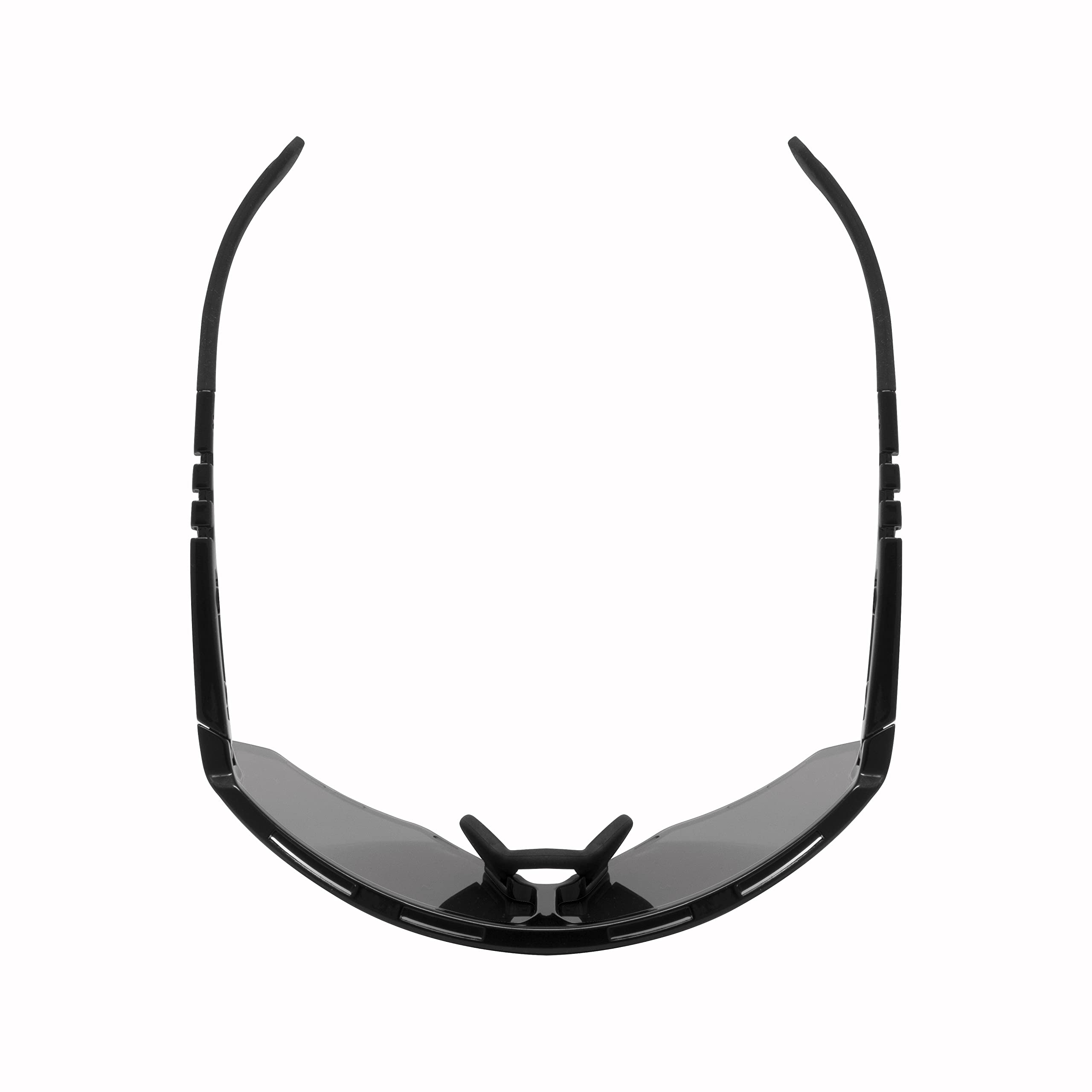 Scicon Sports Aerowing Occhiale Sportivo Ciclismo (Nero Lucido/Bronzo Specchiato)