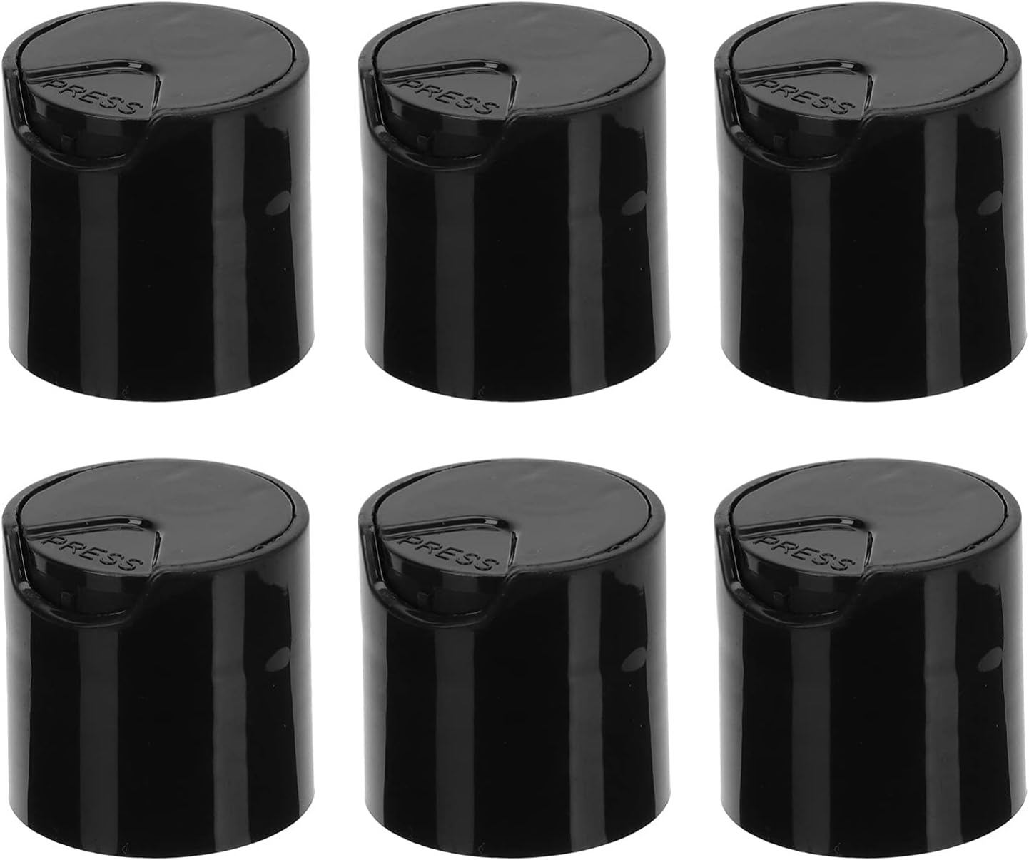 FOMIYES Makeup Water Bottle Cover 6pcs Disc Top Closure