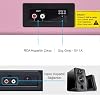 Record Master ST14012 Retro Pikap - Pembe - Bluetooth ve Şarj Özellikli - Tüm Plakları Çalabilme