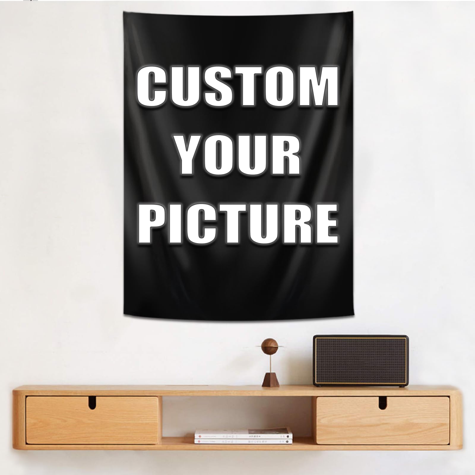 Custom 40x60in Custom Tapestry for Wall Customizable Backdrop Customized Wall Hanging Personalized Wall Art Flag Banner for Bedroom Livingroom