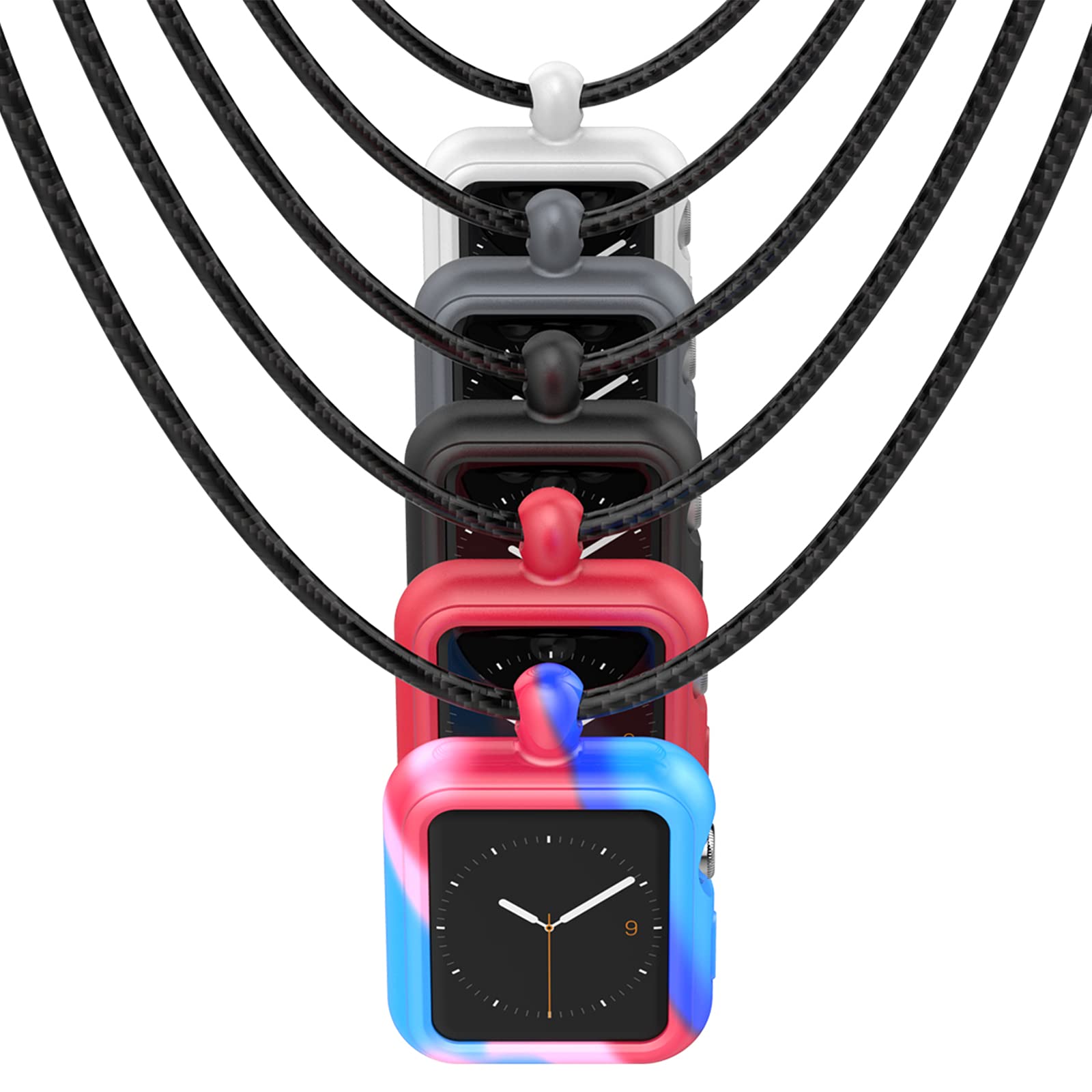 スマホアクセサリー Applewatch3NIKE+38mm Apple Watch Nike+ Series 3 38mm Smartwatch MQKX2LL/A B&H Photo