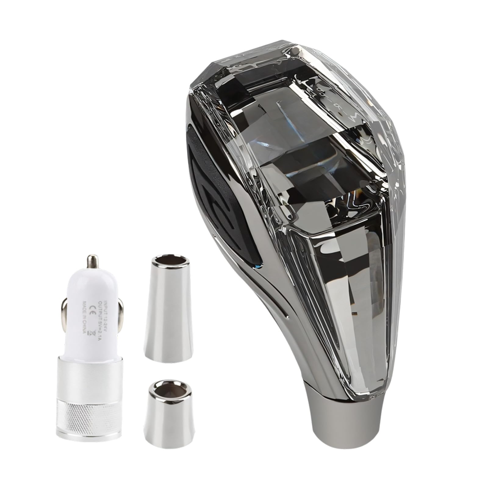 DSISJI LED Illuminated Shifter Knob with Multiple Color Option for Enhances Car Interior Ambiences Easy Installation Replacement