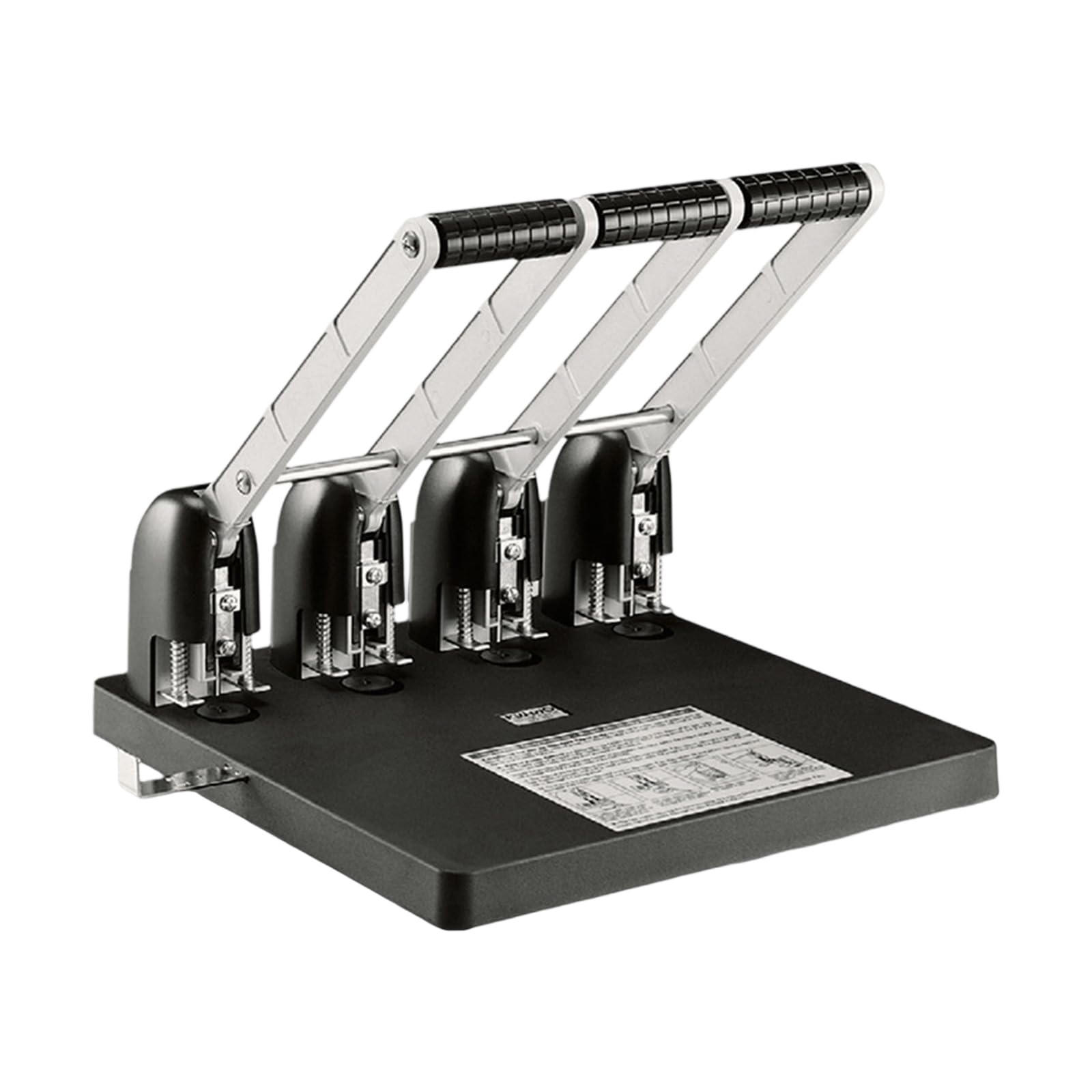 Puncher di carta del foro della maniglia ergonomica di capacità elevata di 150 fogli della perforatrice 4 del foro di dovere 4 per ed uso industriale