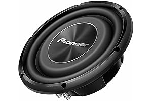 Pioneer 1200 Watt 10" TS-SWX2502 Shallow Mount 4 Ohm Subwoofer