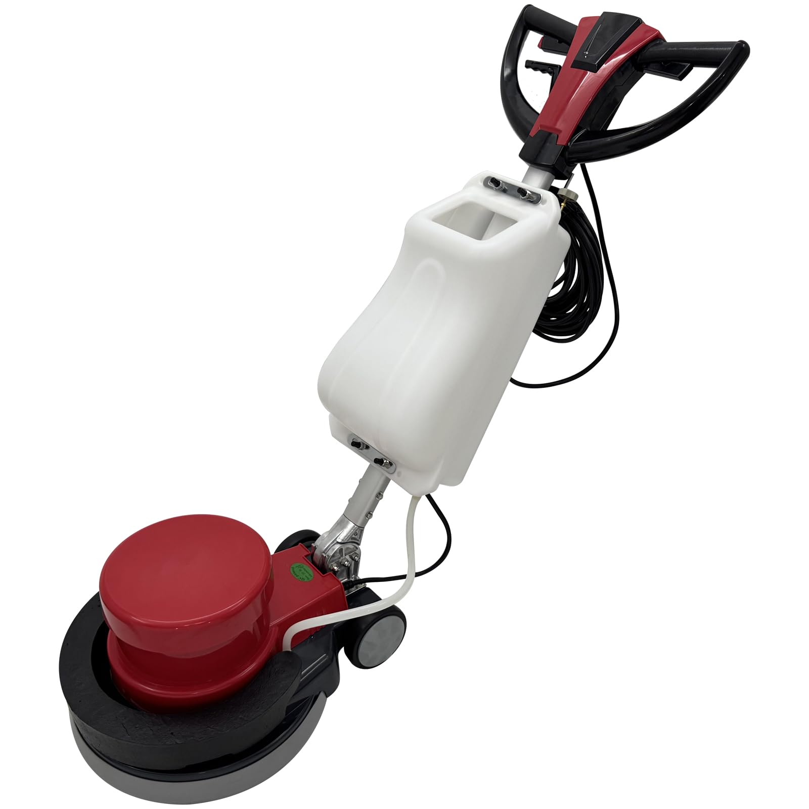 Heavy Duty Floor Polisher Commercial Floor Scrubber Machine 17" Tile Carpet Buffer Scrubber 110V 1500W