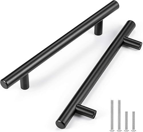 CZC HOME Paquete de 5 tiradores de gabinete de 7.5 pulgadas, manijas de cajón de acero inoxidable, tiradores de cajón centrales de 5 pulgadas para