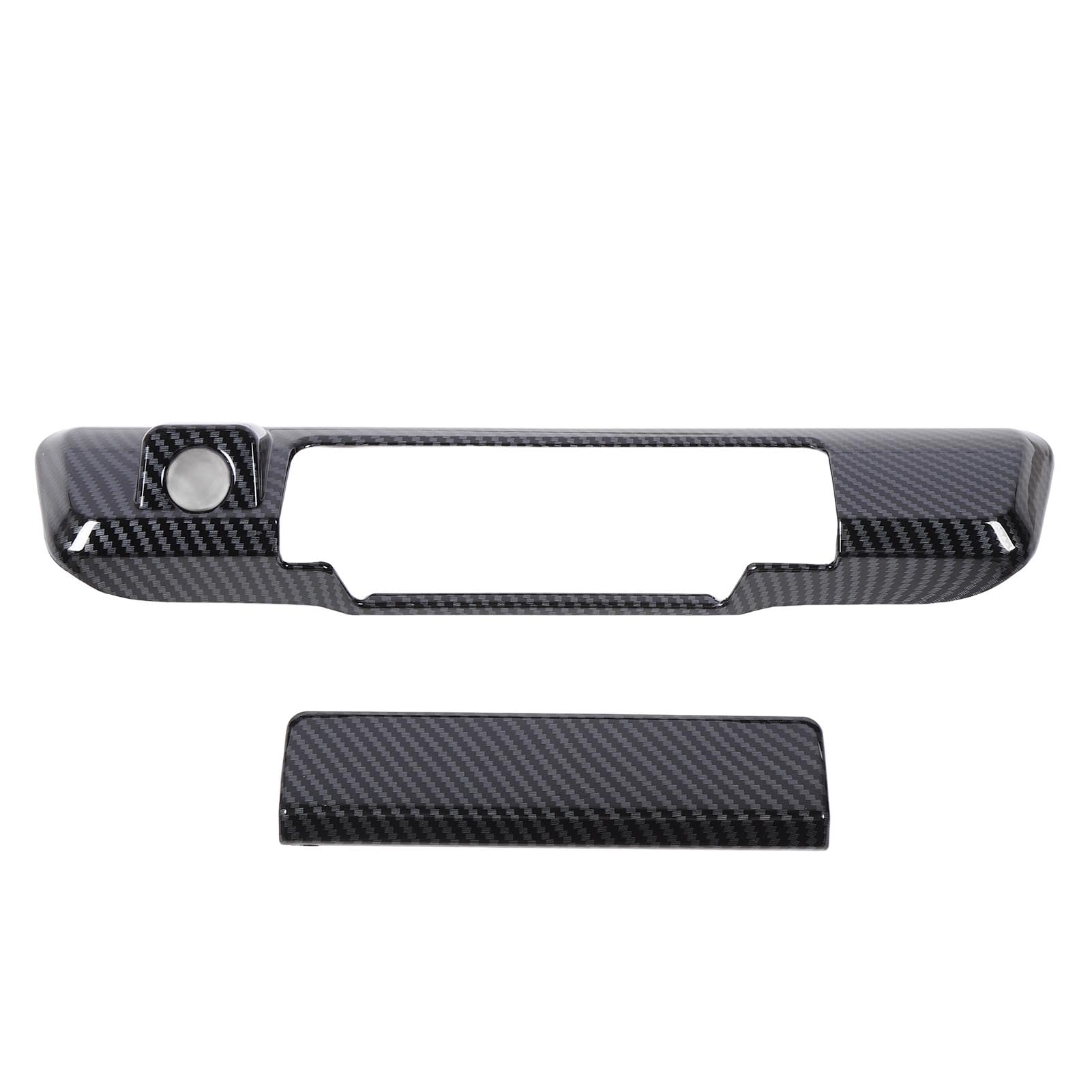 Poignée de porte Isuzu D-Max rayée solution garniture carbone hayon 2023
