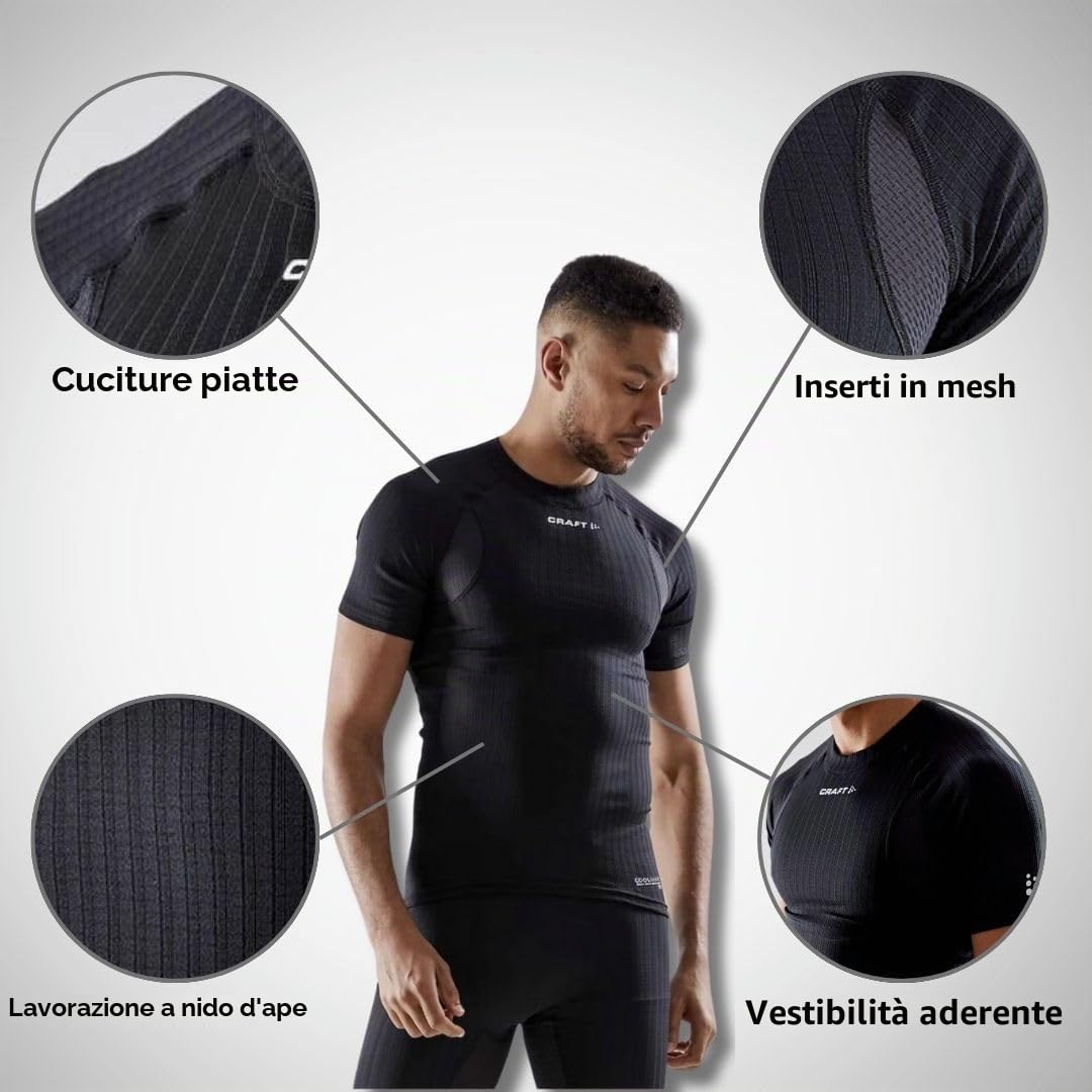 Craft Active Extreme X CN SS M Top da Uomo (Confezione da 1)