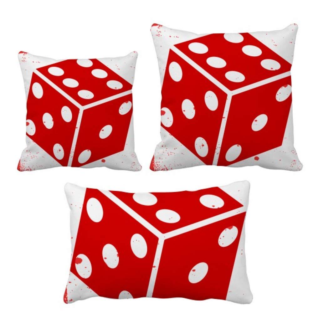 Coussin Dés Rouge Casino pour Rénover un Canapé Terne Facilement