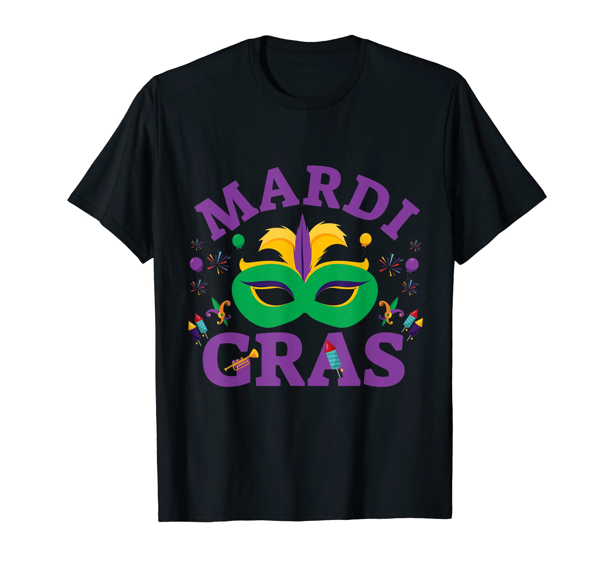 Mardi Gras Parade Gear Carnival Outfit by MjMardi Gras Party Parade 2025 Clothes For Men, Women and Kids T-Shirt