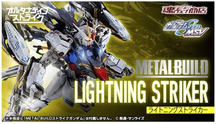 Amazon.com: Bandai spirits Metal Build Lightning Striker