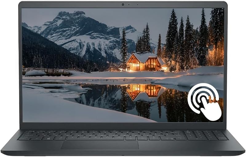 Dell Inspiron 15.6" FHD Touchscreen Business & Student Laptop Computer, 20GB RAM 1TB SSD, 8-Cores AMD Ryzen 7 Processor, Windows 11, Anti-Glare, Numeric Keypad, Black