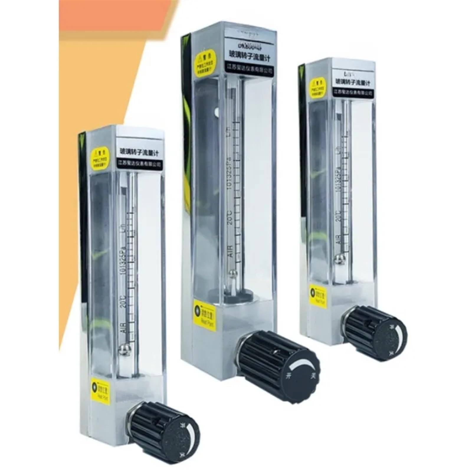 Caudalímetro de rotor de vidrio DK800 4 4F Gas líquido aire agua propano nitrógeno oxígeno tipo físico(Pneumatic quickplug6)