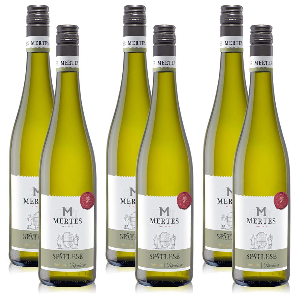 Peter Mertes Spätlese QmP, süß, sortenreines Weinpaket (6x0,75l)
