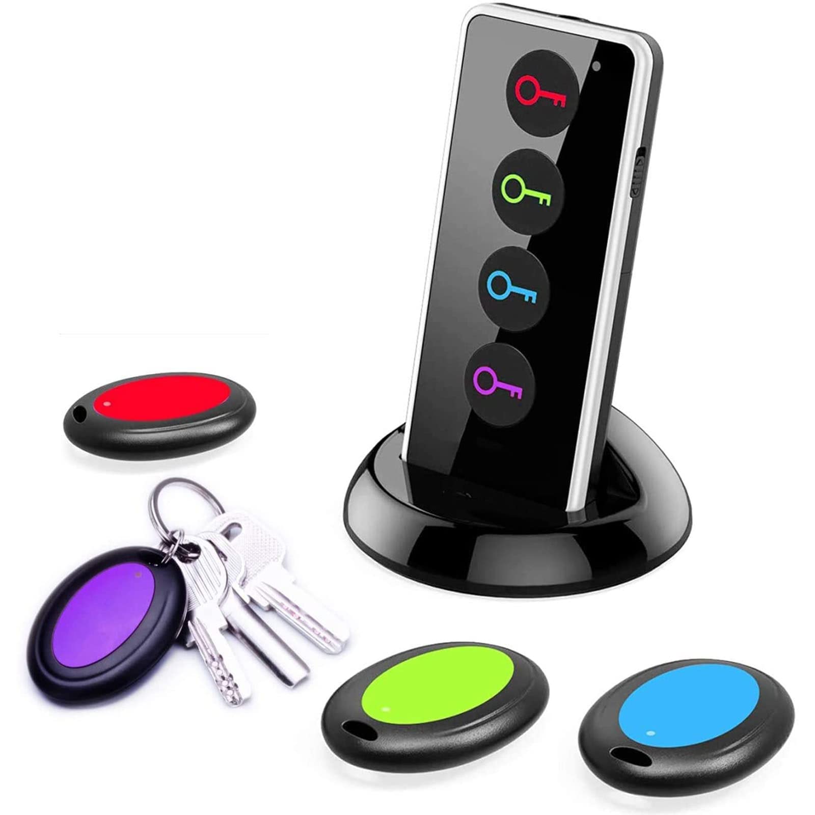 Buscador inalámbrico electrónico portátil-Cartera para teléfono con llave Dispositivo inteligente antipérdida Rastreador antipérdida Rastreador inteligente inalámbrico Banda 8