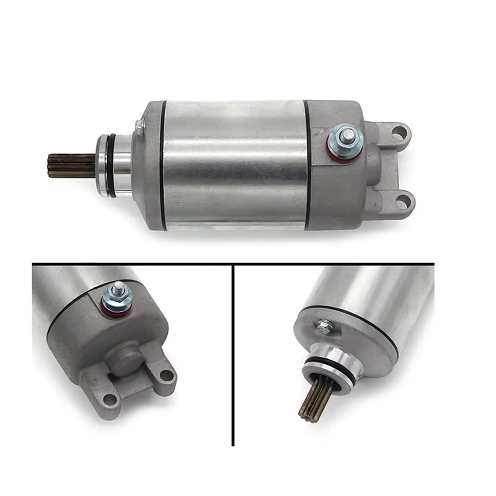 Démarreur de Moteur Pour Arctic Pour Cat ATV 400 Pour DVX 2004 2005-2008 Démarreur Et Relais 18718 31100-29F00 3110029F00 3445-033 3445033 Démarreur électrique Starter Motor