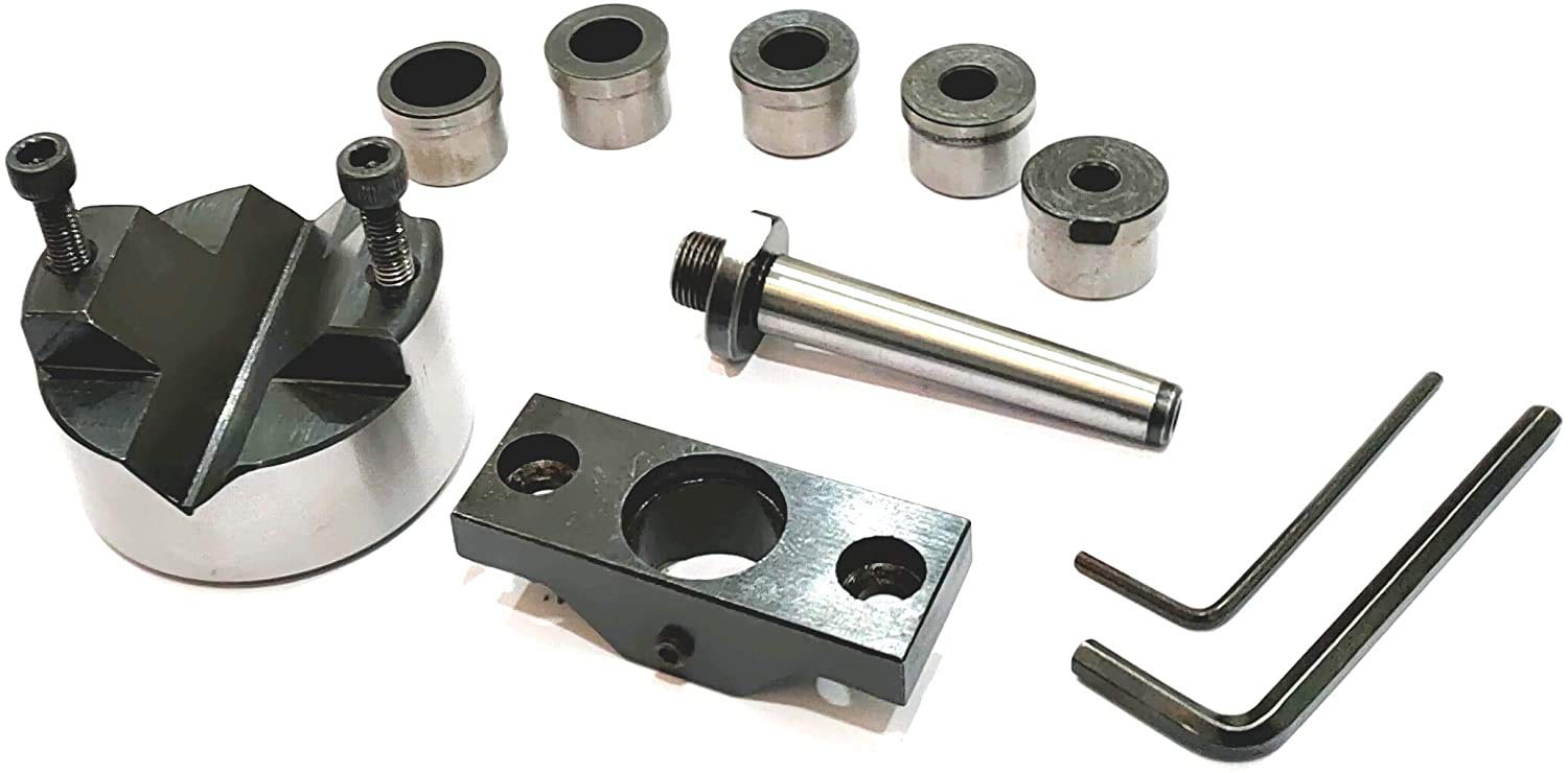 V-Alesatura Adattatore per trivellazione su tornio ingegneri qualità macchine utensili ((Morse Taper MT2))
