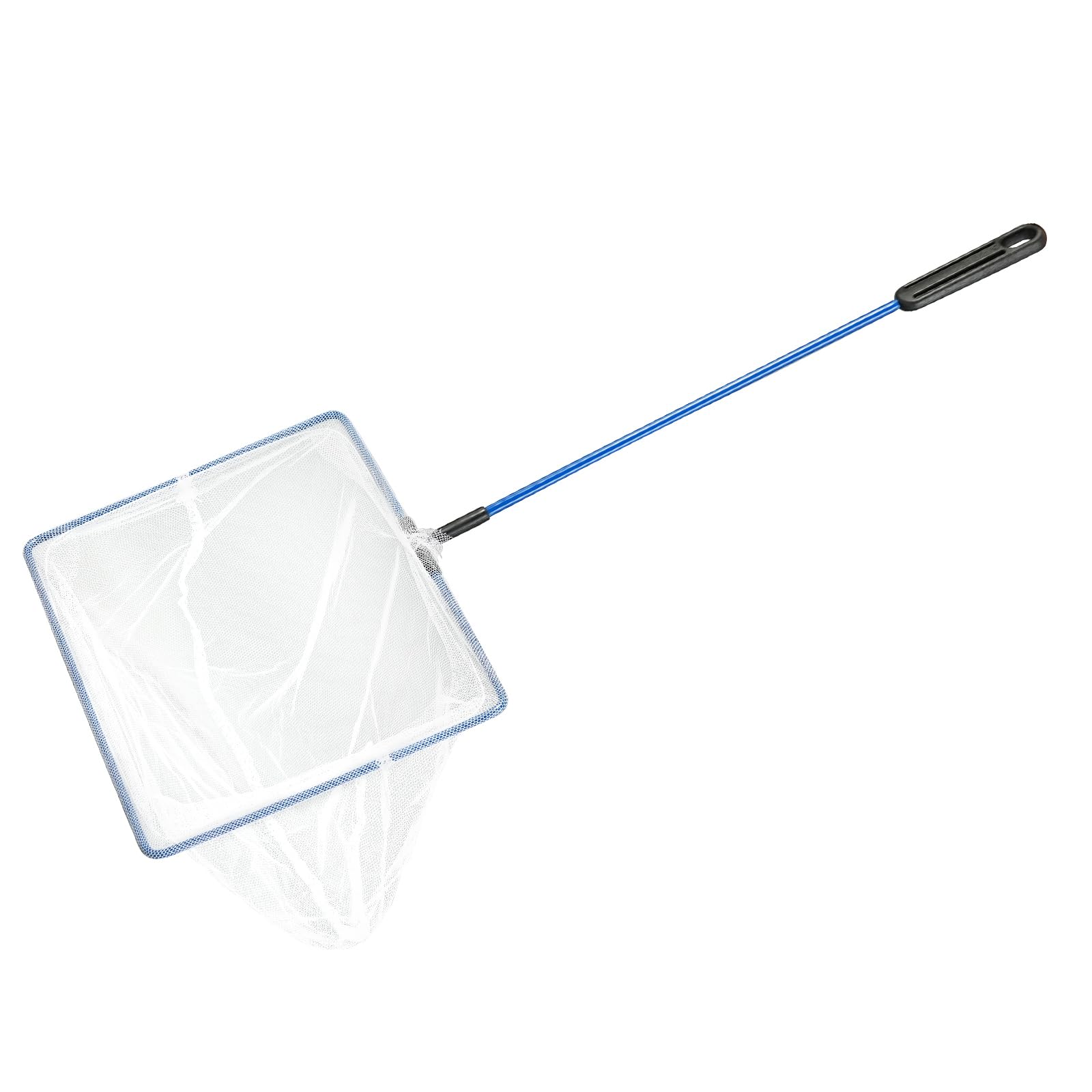 AQUANEAT Aquarium Net with Long Handle, Aquarium Waste Cleaning Tools for Aquariums, 8 in