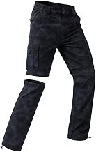 AMOLDO Men's 2-in-1 Convertible Cargo Pants with Utility Pockets