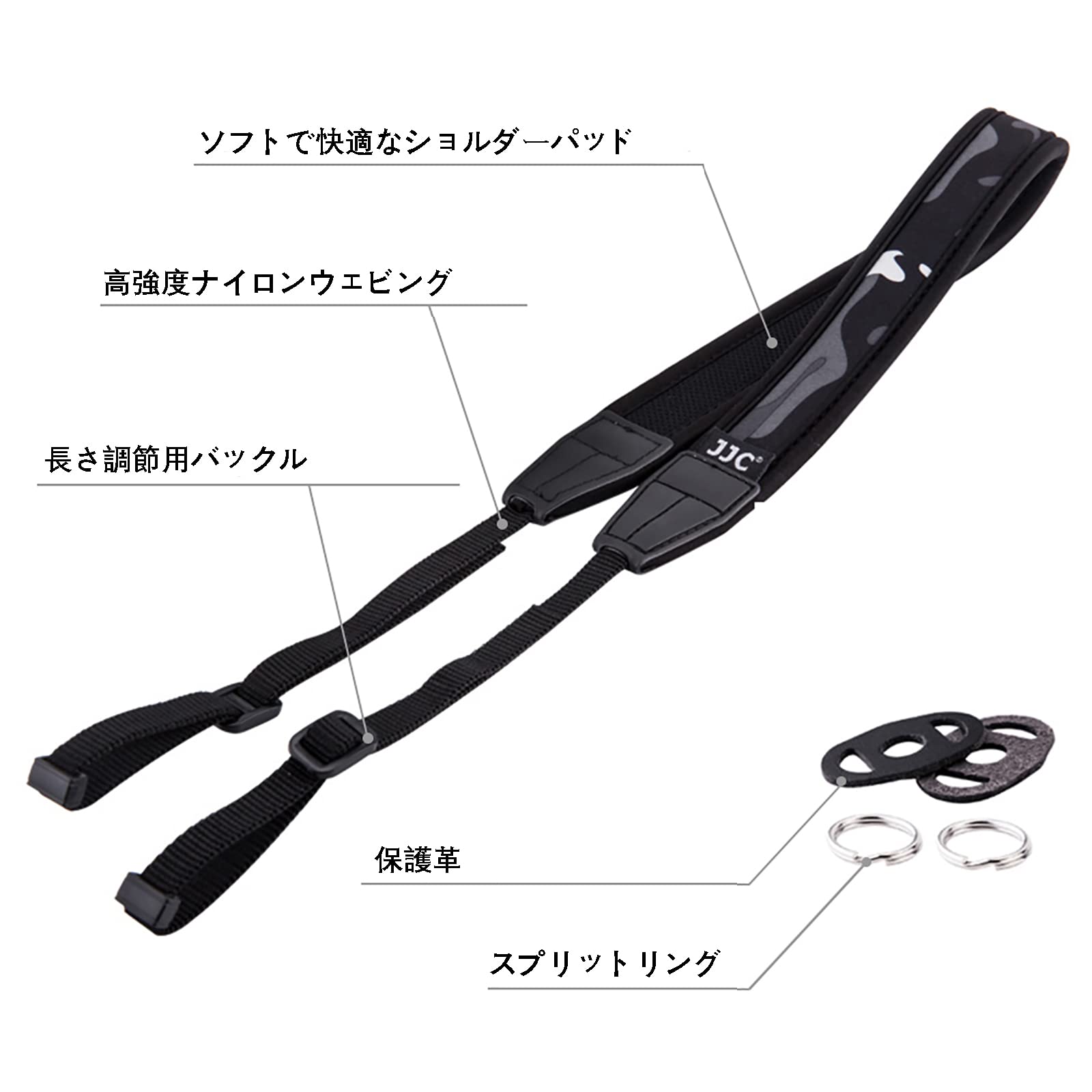 Amazon | [JJC] カメラ ネックストラップ Sony A7C R A7C II