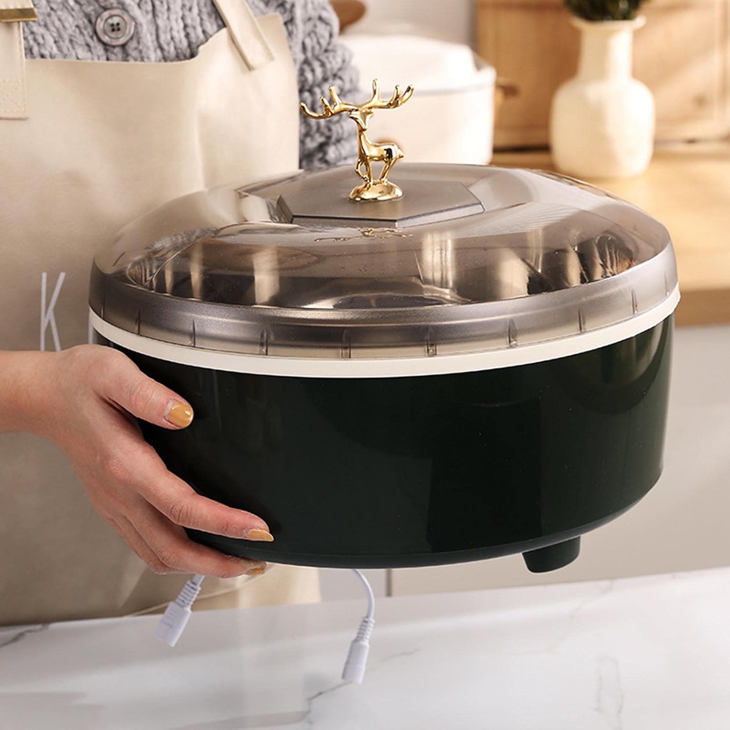 Fermenter, 5L Automatic Electric Yogurt Maker for Dough Rice Wine, and Fruit Enzyme Fermentation