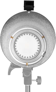 Glow Background Reflector for Bowens Mount Strobes (Silver)