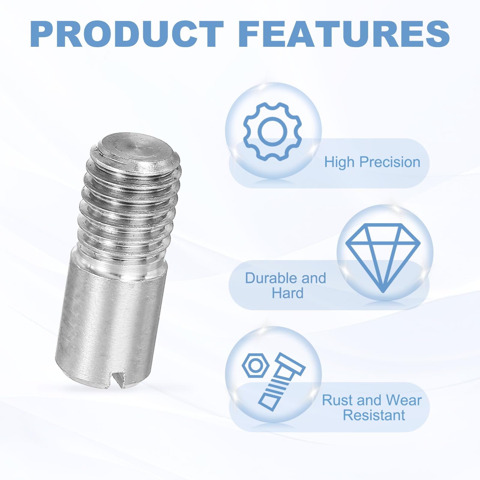 PATIKIL M10 x 25mm Slotted Cylindrical Pin - Image 3