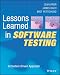 Lessons Learned in Software Testing: A Context-Driven Approach