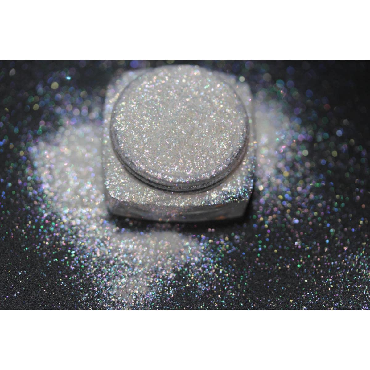 Colorful Reflect White Diamond für die Seifenherstellung, Nail Art, Lidschatten, Rouge, Epoxidharz, Farbstoff, Perle, kosmetische Qualität, 200 g