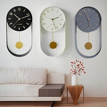 楕円形掛時計 振り子付き ホワイト 61stpxct8fL._UF350,350_QL80_.jpg