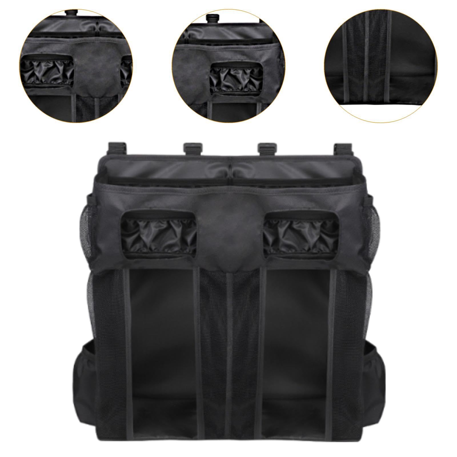 Qianly Soporte Colgante para Pañales Y Juguetes en Guardería, Negro, tal como se describe