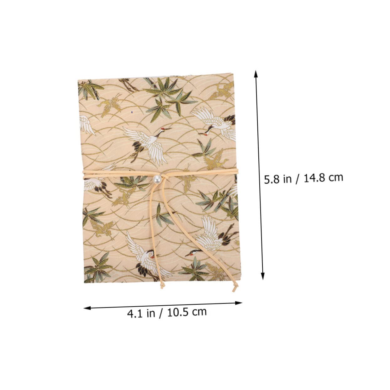 NUOBESTY 3pezzi Copertina Decorativa Per Libri Fodera Con Design Elegante Di Gru Protezione Riutilizzabile Per Libri Scolastici e Personali