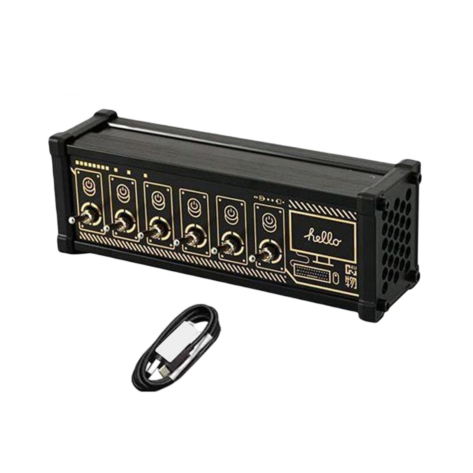 Hub USB Compact à 6 Ports avec Connecteur Type C - Vos Appareils, Classic