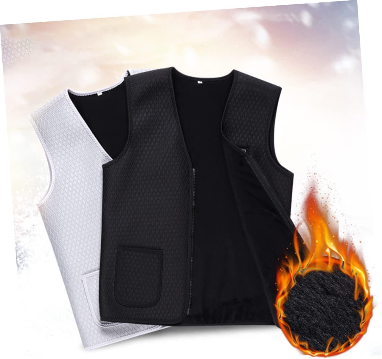 Men's Women's Thermal Vest Personal Heater Vest for Men Women Fast Heating Electric