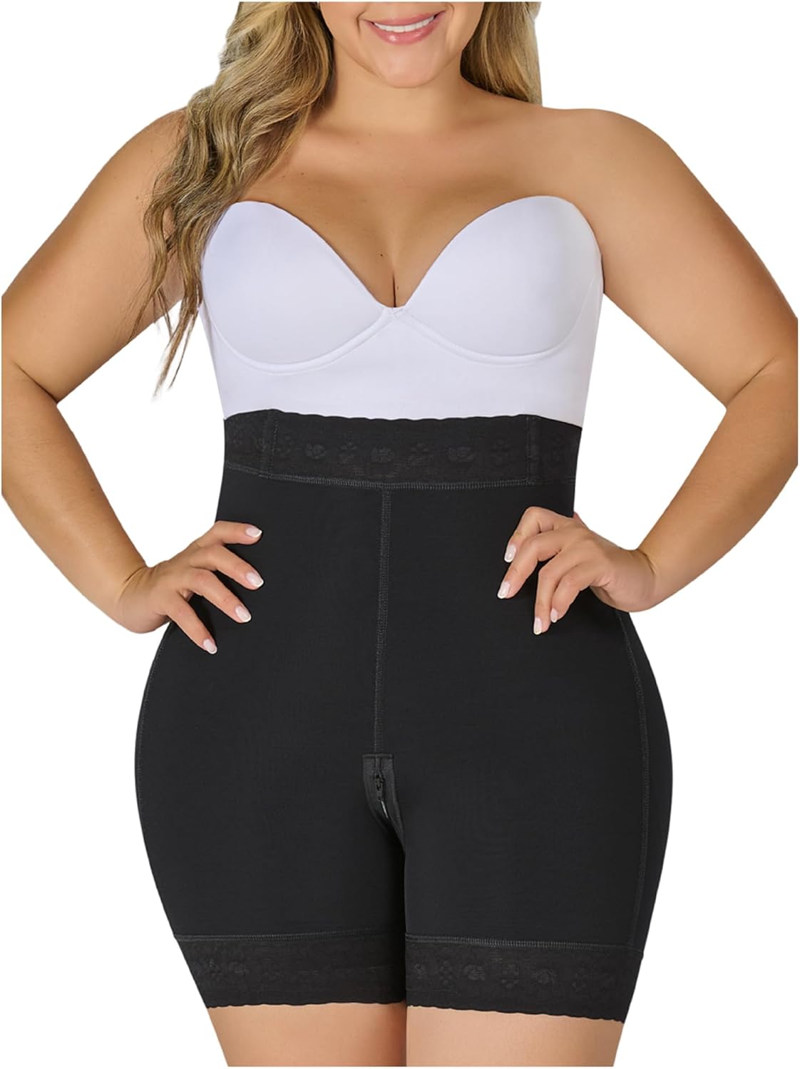 M&D Fajas Colombianas Levanta Cola Shapewear for Women Colombian Girdles-Reducing and Shaping