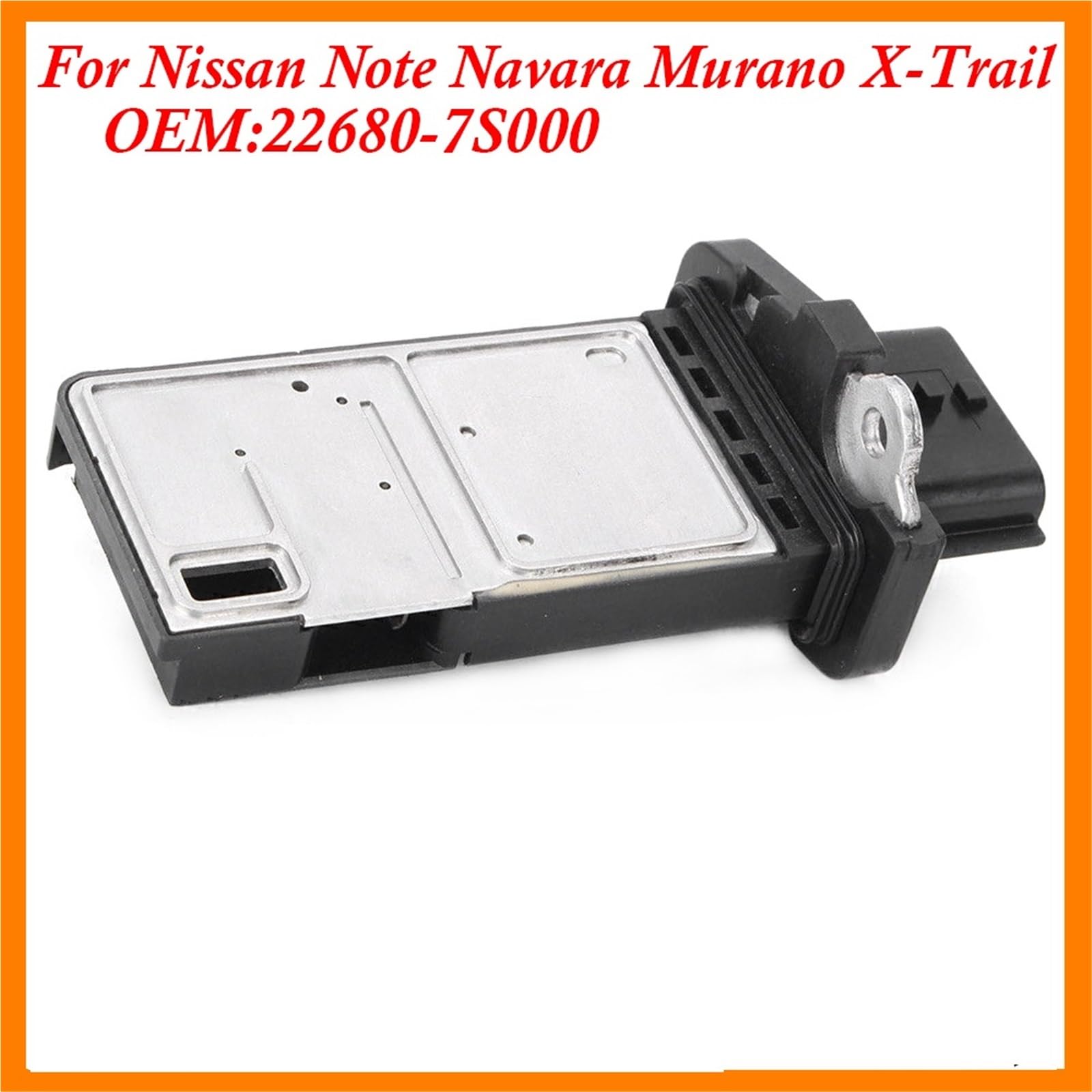 Débitmètre d'air MAF 22680-7S000, compatible avec Nissan Note, Navara, Murano, X-Trail, Maxima, QASHQAI, JUKE Débimetrè de Masse D´air