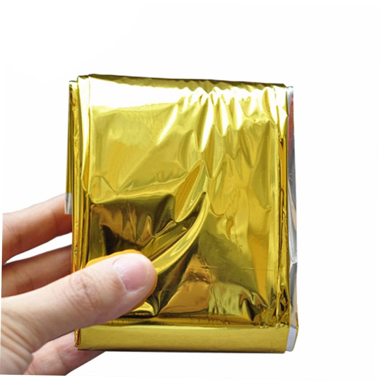 NAMOARLY Outdoor Survival Reflective Emergency Safety Foil Thermal for Hiking Camping Climbing Essential Tool for Protection