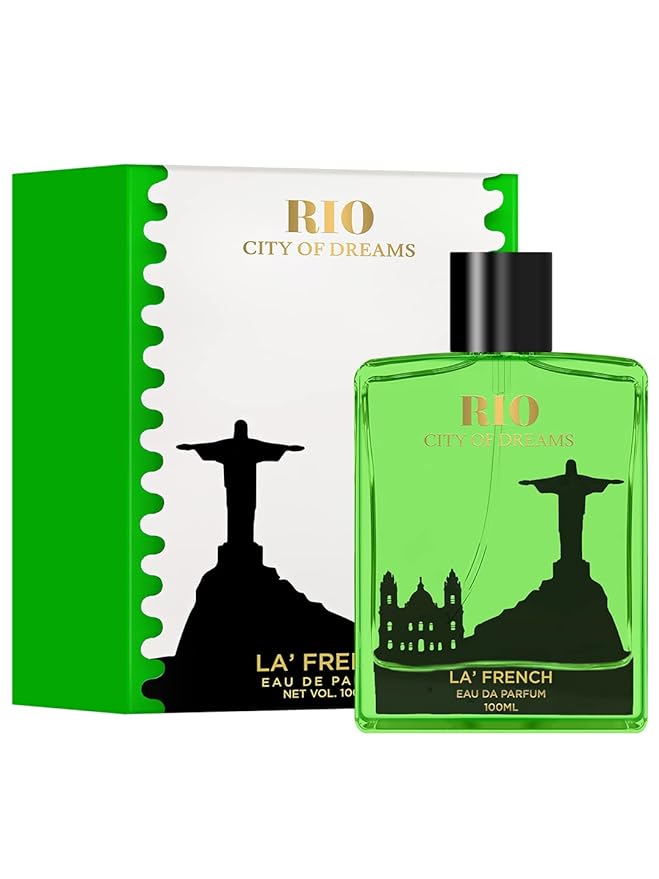 La French Rio Eau de Parfum - 100ml Unisex Perfume for Men and Women | Intense Long Lasting Perfume | Fresh, Spicy Aqua Notes | Premium Fragrance Scent EDP | Best Gift Perfume for Man and Woman