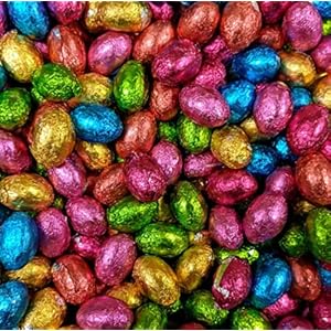 BE-Creative Grote zak melkchocolade paaseieren 500G (100 eieren) paaseierenjacht en geschenken Kerstmis