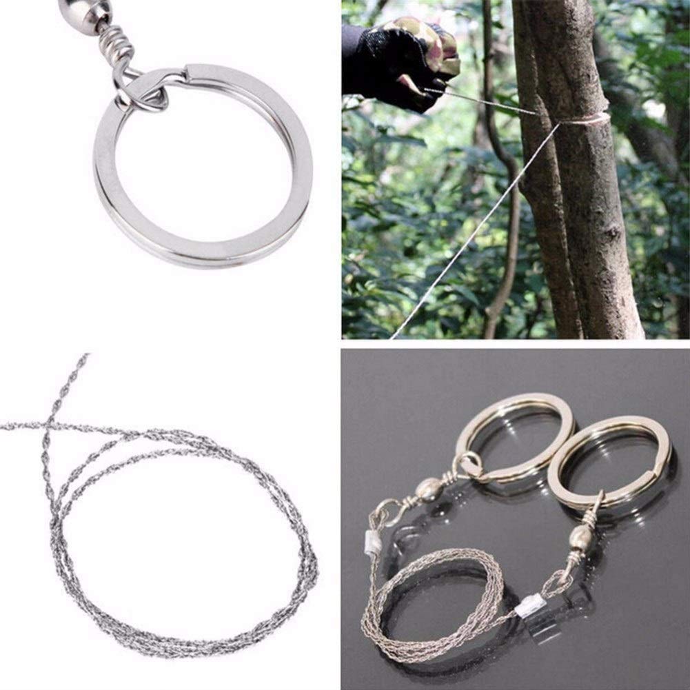 BUFFER® Karavanda, Kampta Taşınabilir Mini Zincir Cep Testeresi Dişli Tel Ahşap Plastik Metal Kesici
