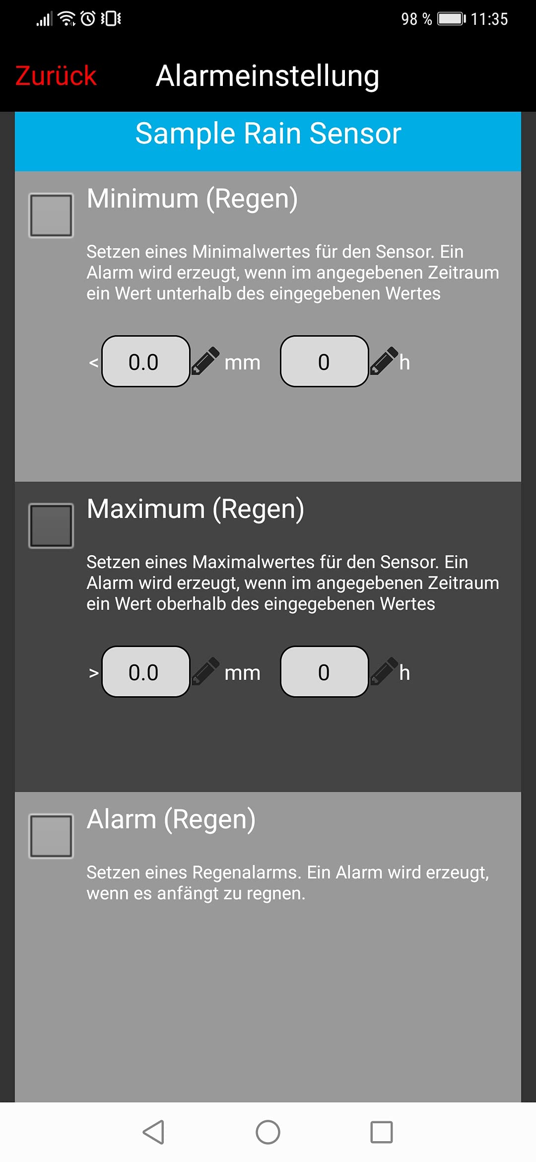 Technoline MA 10040 - Pluviometro completo, gateway e sensore di pioggia radio con app gratuita per smartphone, colore: Bianco